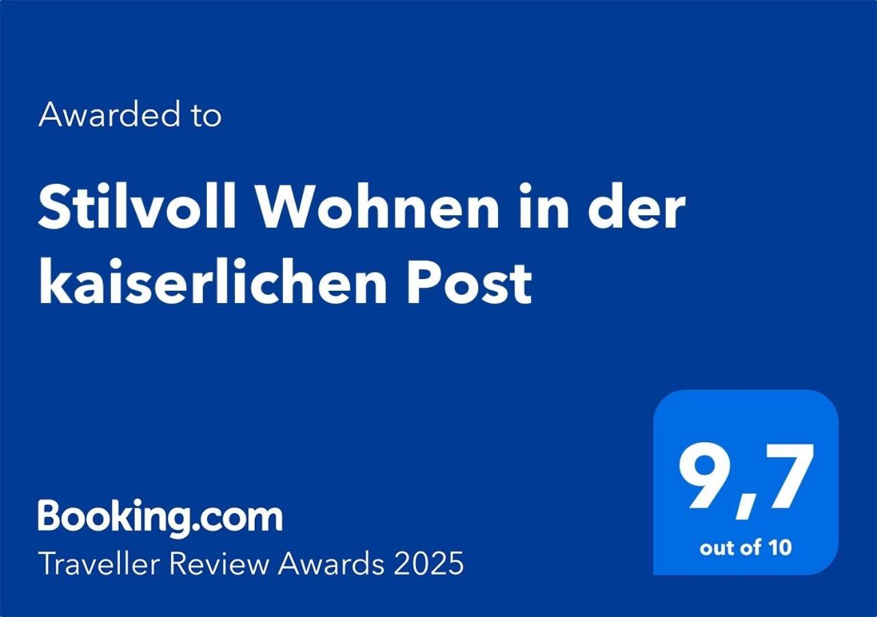 Stilvoll Wohnen In Der Kaiserlichen Post Вестерштеде Экстерьер фото
